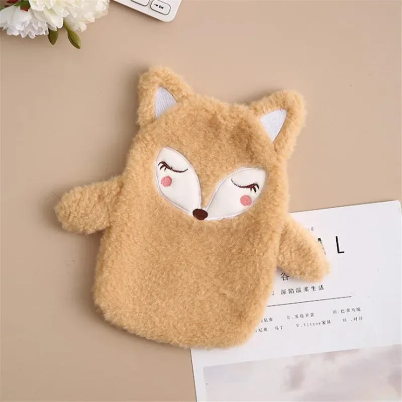 Bouillotte enfant en peluche, 350 ml