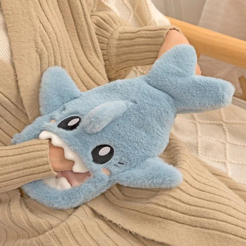 Bouillotte peluche requin, 1 L