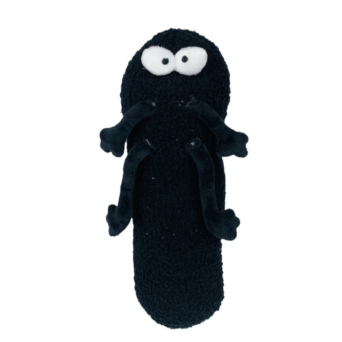 Bouillotte micro-ondes noir à longs bras, 30 cm