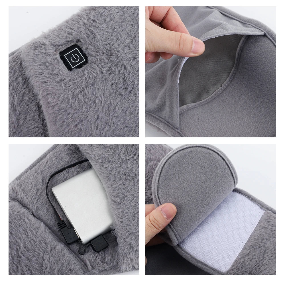 Ceinture chauffante électrique pour le ventre, 3 niveaux
