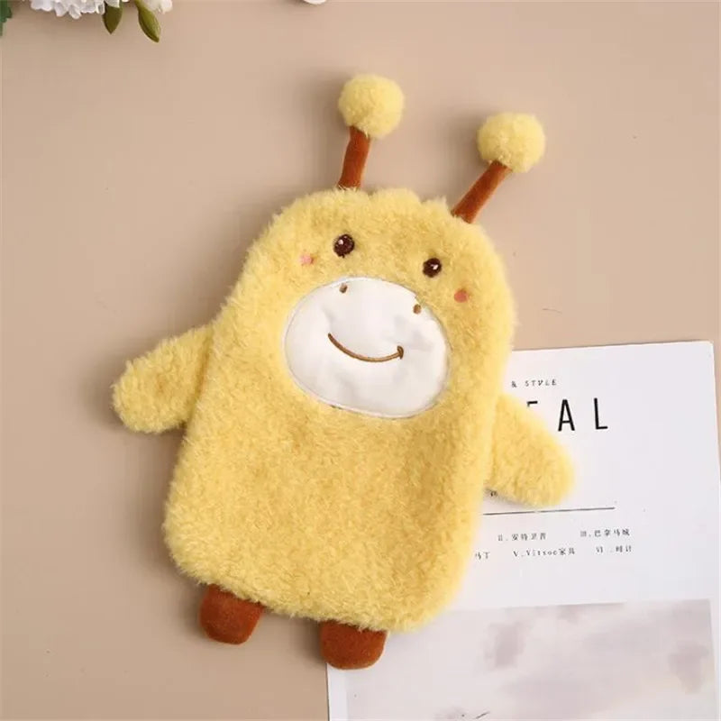 Bouillotte enfant en peluche, 350 ml