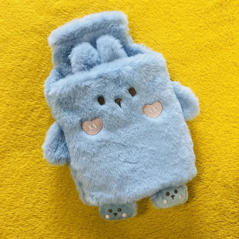 Bouillotte peluche pour les mains, 1 L