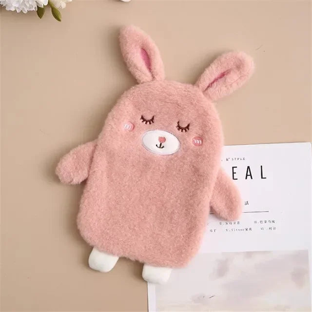 Bouillotte enfant en peluche, 350 ml