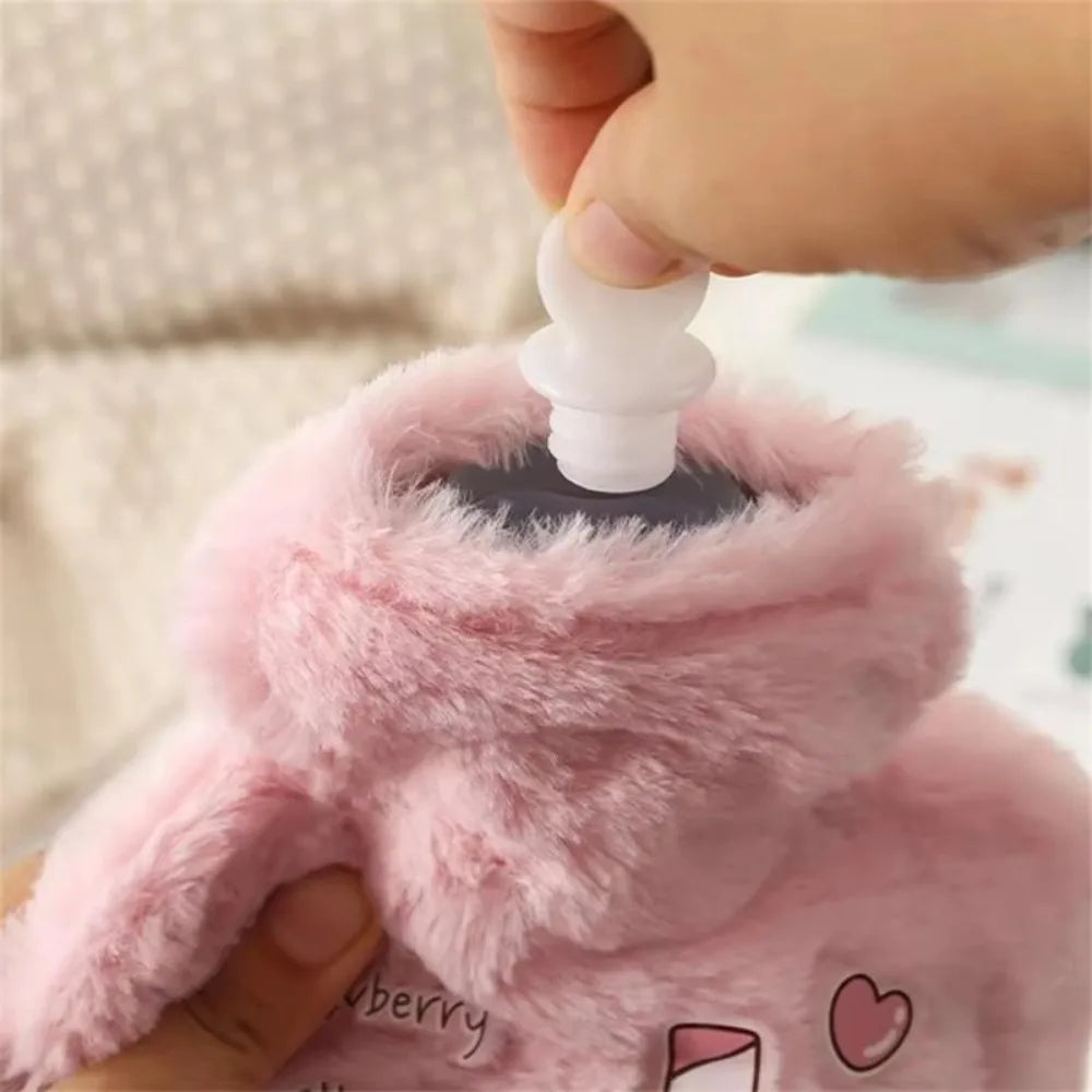 Bouillotte enfant canard au chapeau