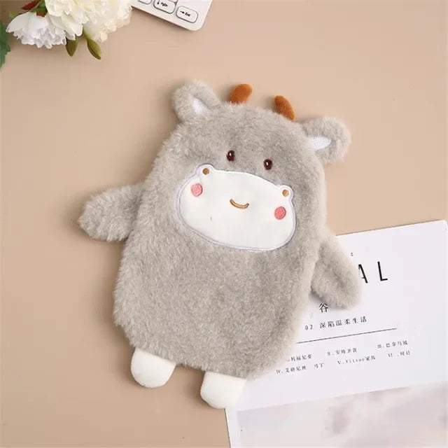 Bouillotte enfant en peluche, 350 ml