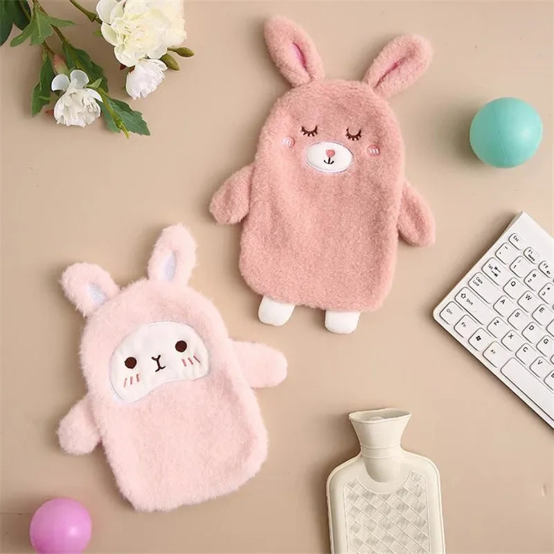 Bouillotte enfant en peluche, 350 ml