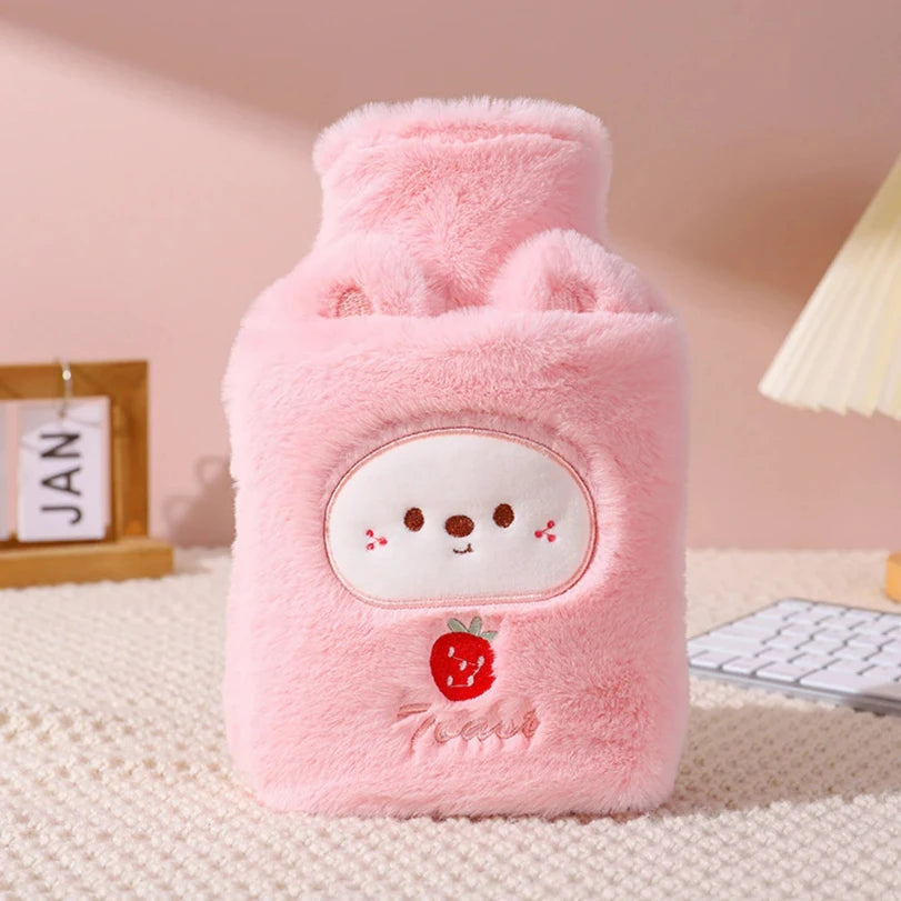 Bouillotte peluche pour les mains, 1 L