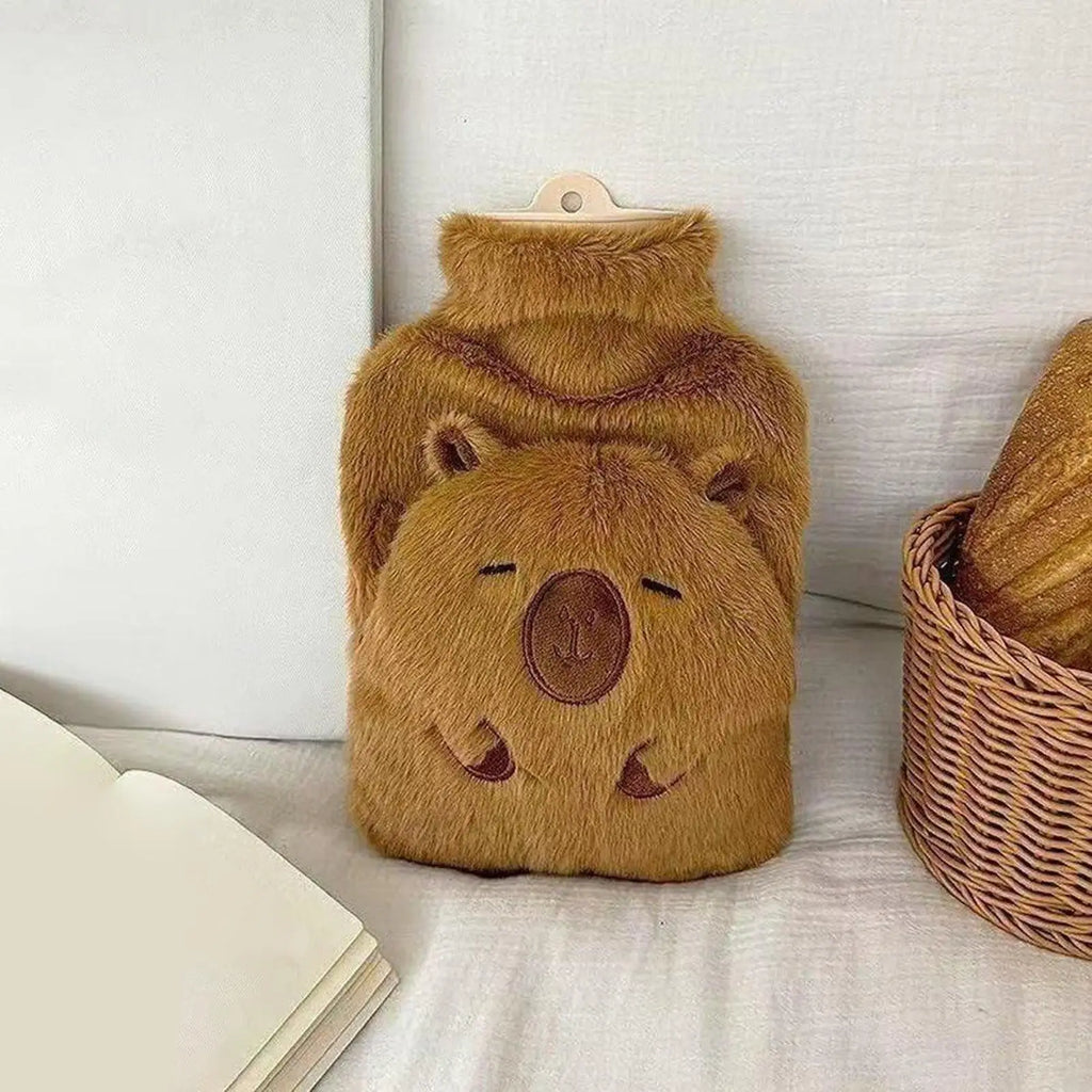 Bouillotte peluche capybara, 1 L