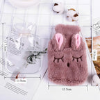 Bouillotte peluche lapin, 400 ml