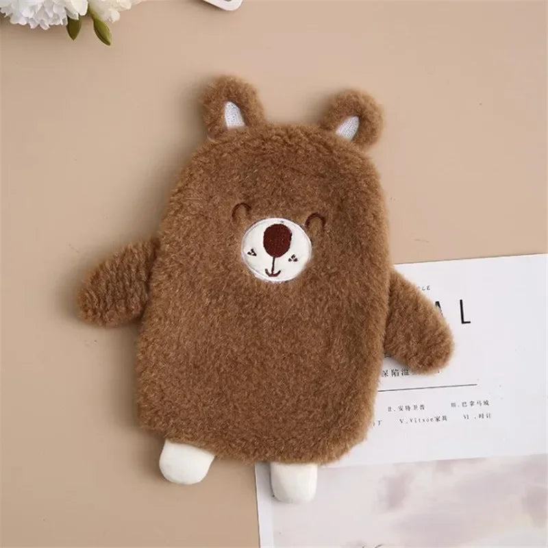 Bouillotte enfant en peluche, 350 ml