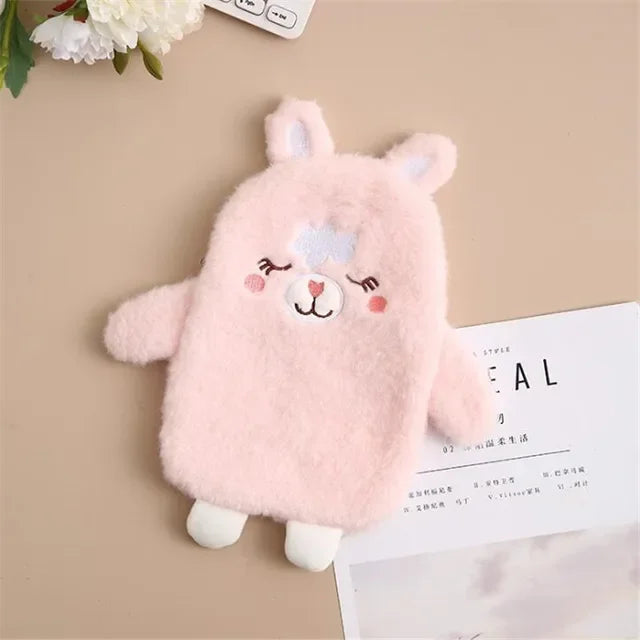Bouillotte enfant en peluche, 350 ml