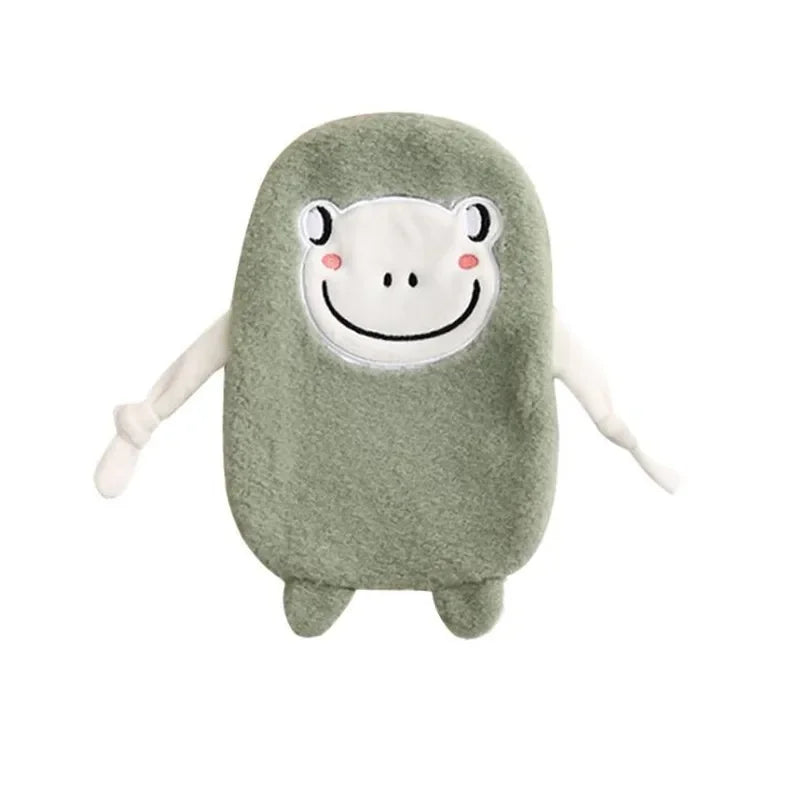 Bouillotte enfant en peluche, 350 ml