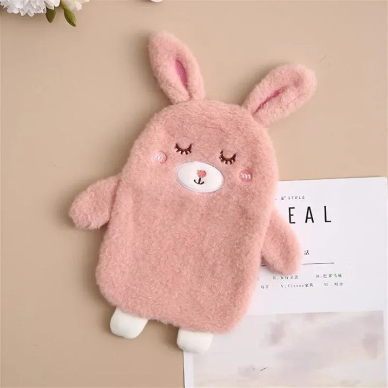 Bouillotte enfant en peluche, 350 ml